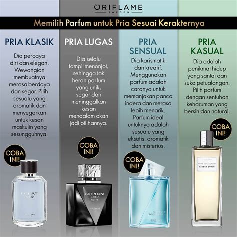 aroma parfum untuk pria.